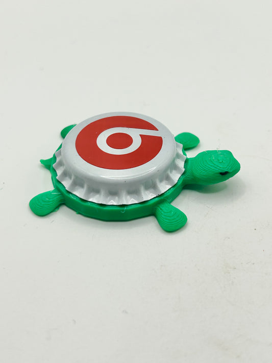 Beats by Dre Headphones - Bottle Cap Magnet Turtle Shell Shocked Art