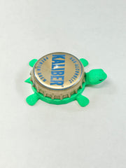Kaliber NA (Non Alcoholic) - Bottle Cap Magnet Turtle Shell Shocked Art