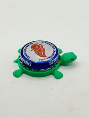 Detroit Red Wings Stanley Cup Champions (1954) - Bottle Cap Magnet Turtle Shell Shocked Art