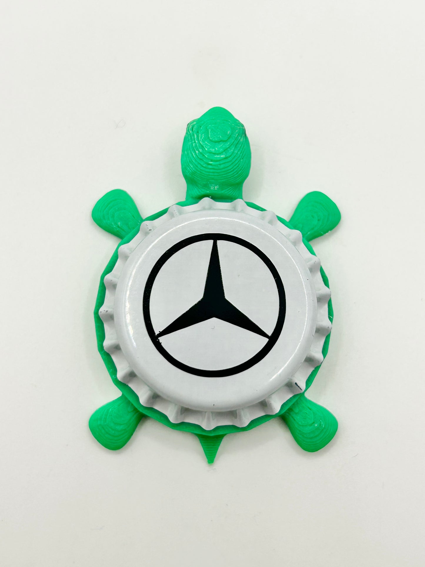 Mercedes - Bottle Cap Magnet Turtle