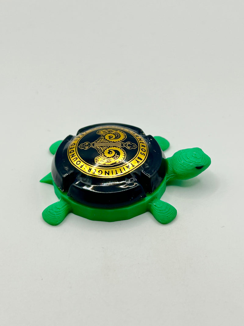 Domaine Carneros By Taittinger - Bottle Cap Magnet Turtle Shell Shocked Art