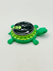 It’s Alive Kombucha - Bottle Cap Magnet Turtle Shell Shocked Art