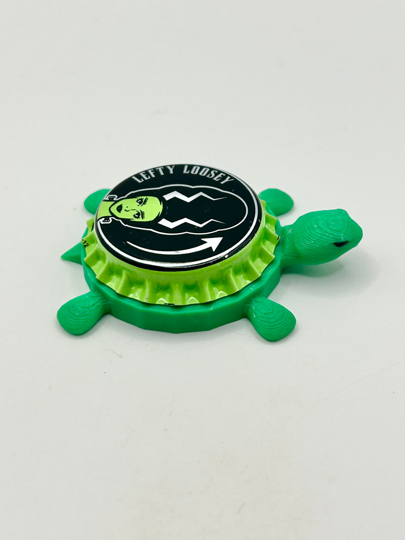 It’s Alive Kombucha - Bottle Cap Magnet Turtle Shell Shocked Art