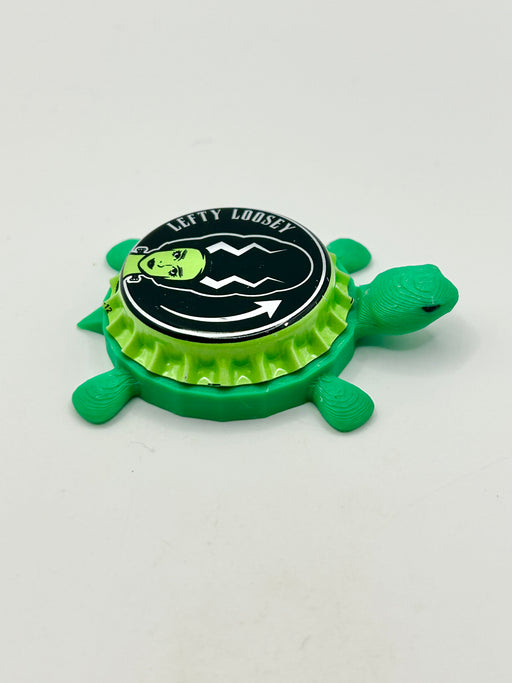 It’s Alive Kombucha - Bottle Cap Magnet Turtle Shell Shocked Art