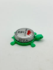 Budweiser Select 55 - Bottle Cap Magnet Turtle Shell Shocked Art