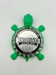 Mad River Brewing - Bottle Cap Magnet Turtle Shell Shocked Art
