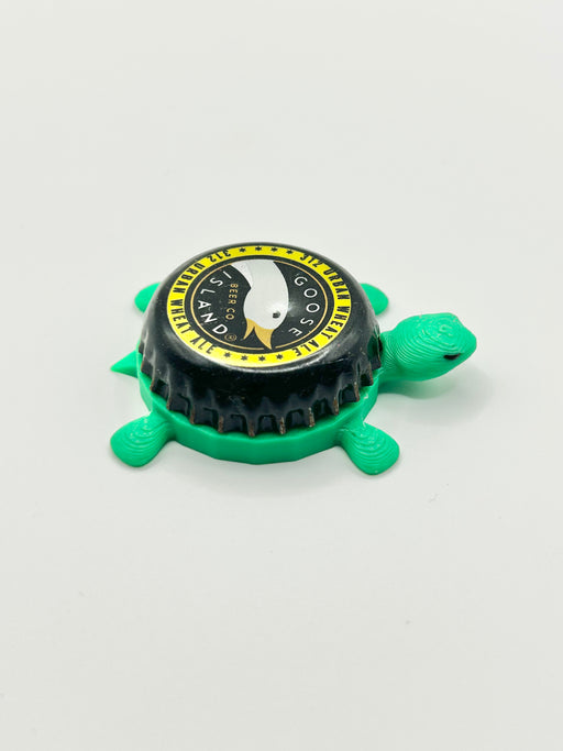 Goose Island 312 Urban Wheat Ale - Bottle Cap Magnet Turtle Shell Shocked Art
