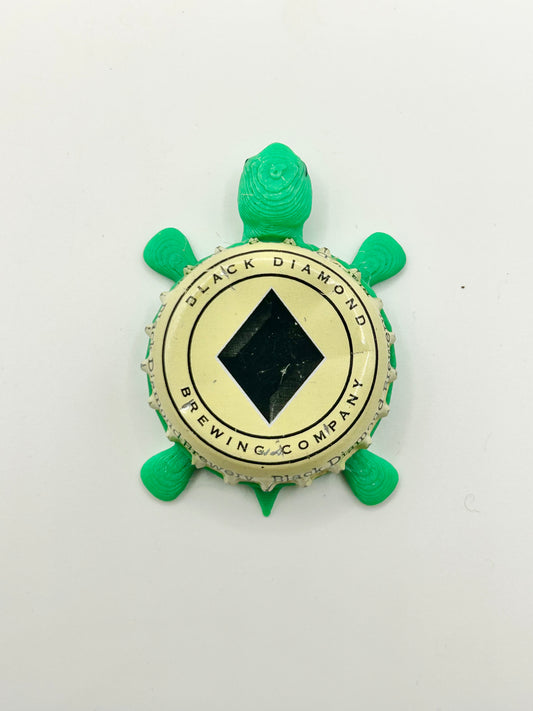 Black Diamond Brewing - Bottle Cap Magnet Turtle