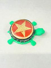 Starr Hill Brewing (Black Trim) - Bottle Cap Magnet Turtle Shell Shocked Art