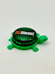 Dr. Diesel Beer - Bottle Cap Magnet Turtle (Copy) Shell Shocked Art