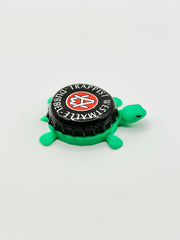 Trappist Westmalle Dubbel - Bottle Cap Magnet Turtle Shell Shocked Art