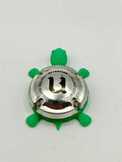 Unibroue Brewery (Cork Cage Cap) - Bottle Cap Magnet Turtle Shell Shocked Art