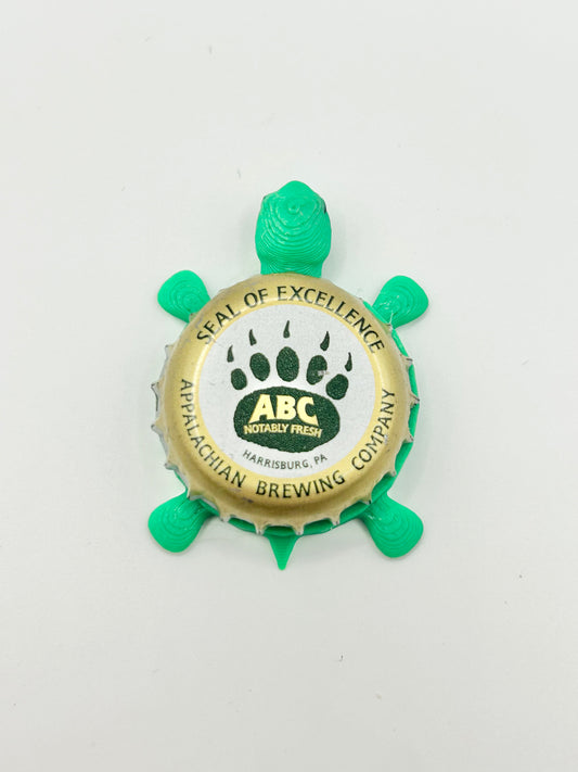 Appalachian Brewing - Bottle Cap Magnet Turtle