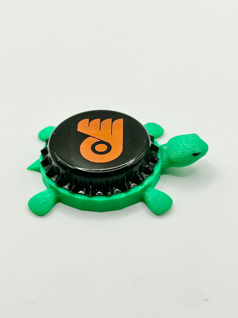 Philadelphia Flyers - Bottle Cap Magnet Turtle Shell Shocked Art
