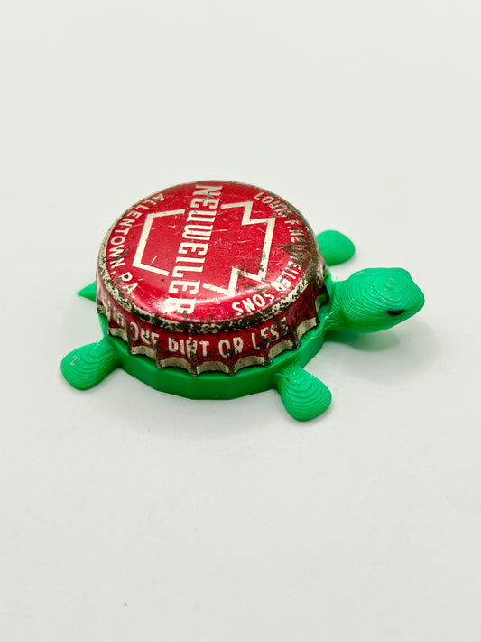 Neuweiler Beer (Vintage) - Bottle Cap Magnet Turtle