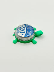 Wachusett Brewing (20th Anniversary) - Bottle Cap Magnet Turtle Shell Shocked Art