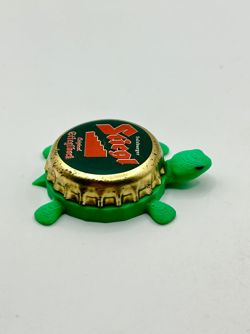 Stiegl Stieglbock Beer (Austrian Beer) - Bottle Cap Magnet Turtle Shell Shocked Art