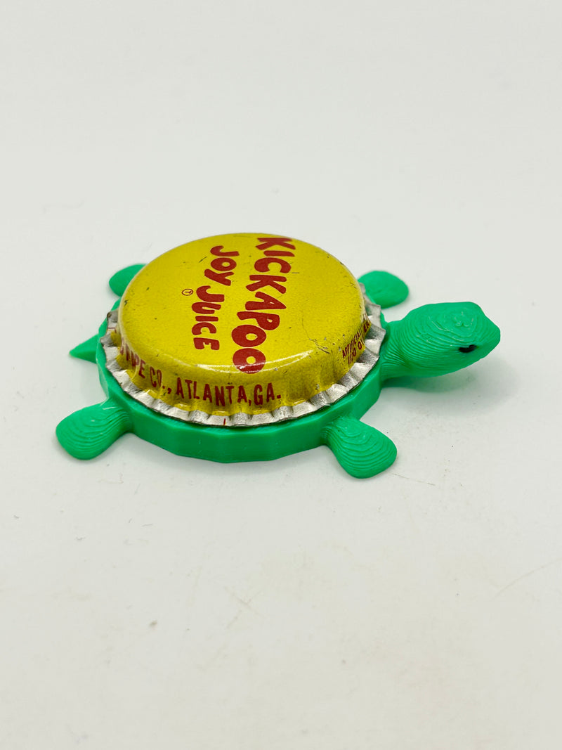Kickapoo (Vintage) - Bottle Cap Magnet Turtle Shell Shocked Art