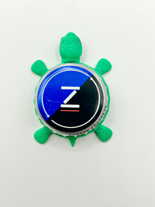 Zima - Bottle Cap Magnet Turtle