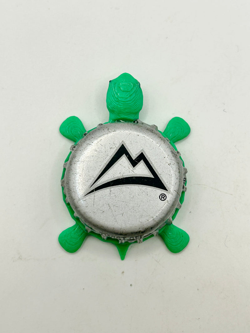 Coors Light (Mountain) - Bottle Cap Magnet Turtle Shell Shocked Art
