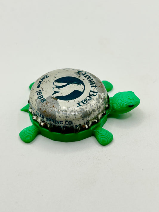 Great Bear (Vintage) - Bottle Cap Magnet Turtle