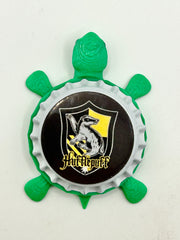 Hufflepuff - Bottle Cap Magnet Turtle (Copy) Shell Shocked Art