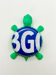 Hobgoblin BGO - Bottle Cap Magnet Turtle Shell Shocked Art