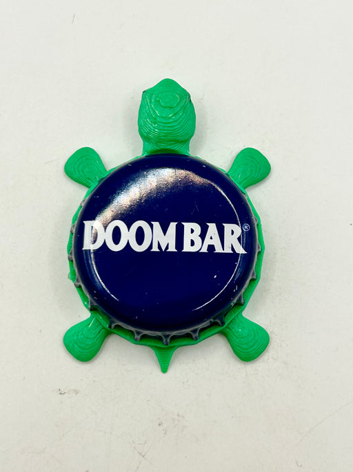 Doom Bar - Bottle Cap Magnet Turtle Shell Shocked Art
