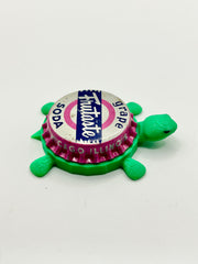 Frutaste Grape Soda - Bottle Cap Magnet Turtle Shell Shocked Art