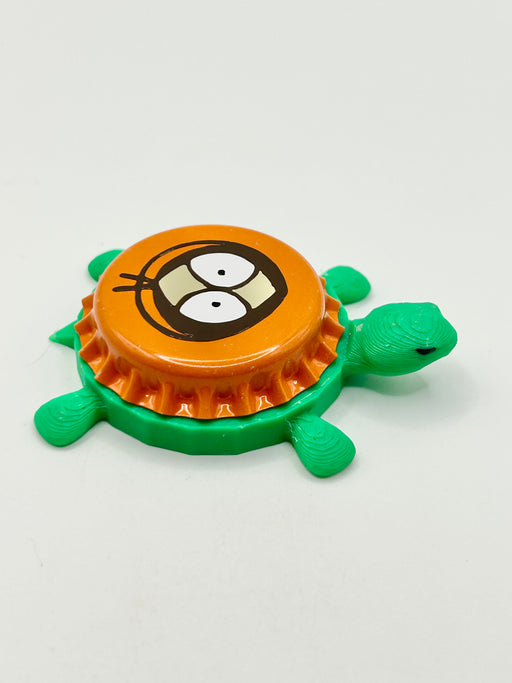 Kenny South Park - Bottle Cap Magnet Turtle Shell Shocked Art