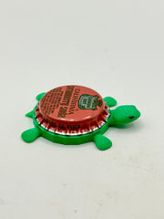 Canada Dry Strawberry Soda (Vintage) - Bottle Cap Magnet Turtle (Copy) Shell Shocked Art