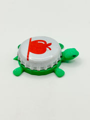 Portland Brewing Cider - Bottle Cap Magnet Turtle Shell Shocked Art