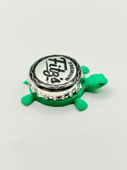 Fitz’s Soda - Bottle Cap Magnet Turtle Shell Shocked Art