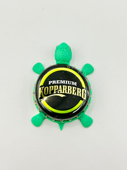 Kopparberg Premium (Green) - Bottle Cap Magnet Turtle Shell Shocked Art