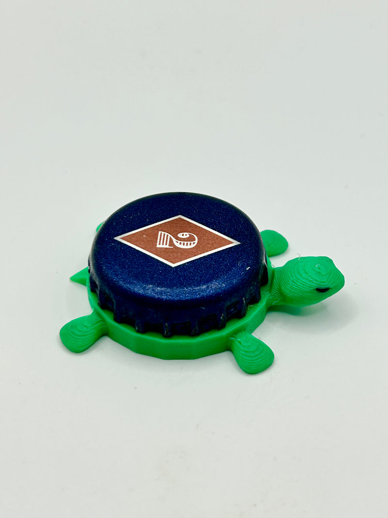 Labatt 2 Diamonds Prohibition Series (Bourbon Barrel Ale) - Bottle Cap Magnet Turtle Shell Shocked Art