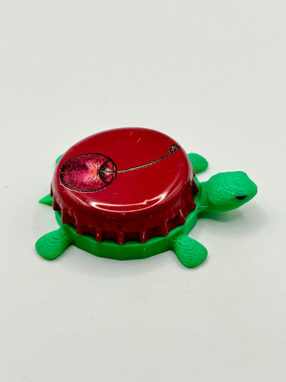 Bell's Cherry Stout - Bottle Cap Magnet Turtle Shell Shocked Art