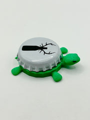 Elk Brewing - Bottle Cap Magnet Turtle Shell Shocked Art