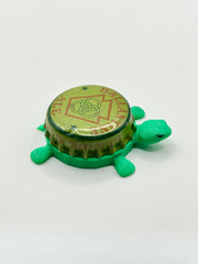 Ballantine Ale (Vintage) - Bottle Cap Magnet Turtle Shell Shocked Art
