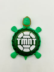 Michaelangelo TMNT - Bottle Cap Magnet Turtle Shell Shocked Art
