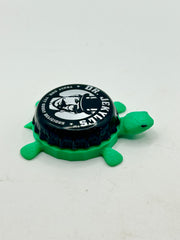 Dr Jekyll Beer - Bottle Cap Magnet Turtle Shell Shocked Art