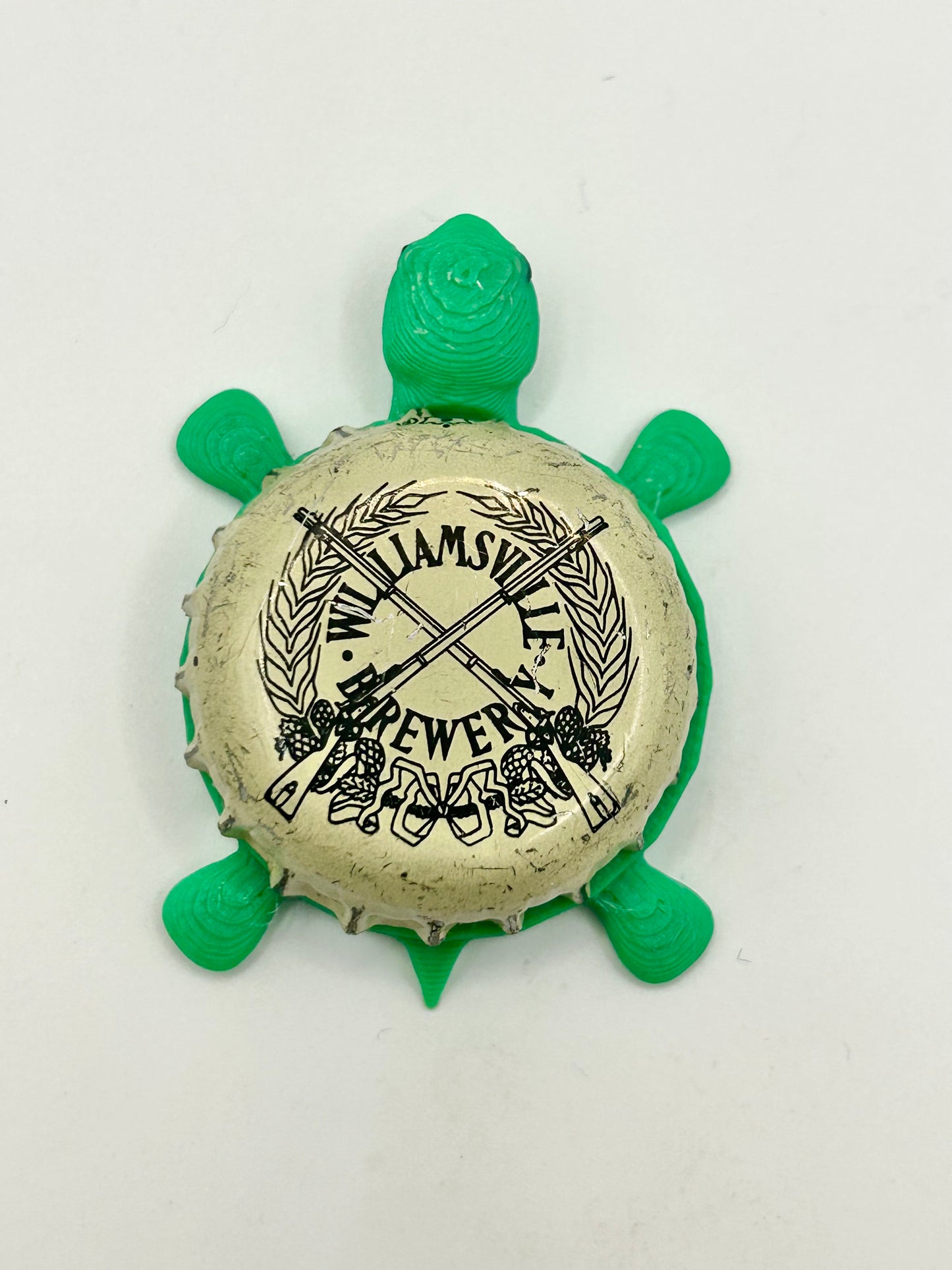 Williamsville Brewery - Bottle Cap Magnet Turtle