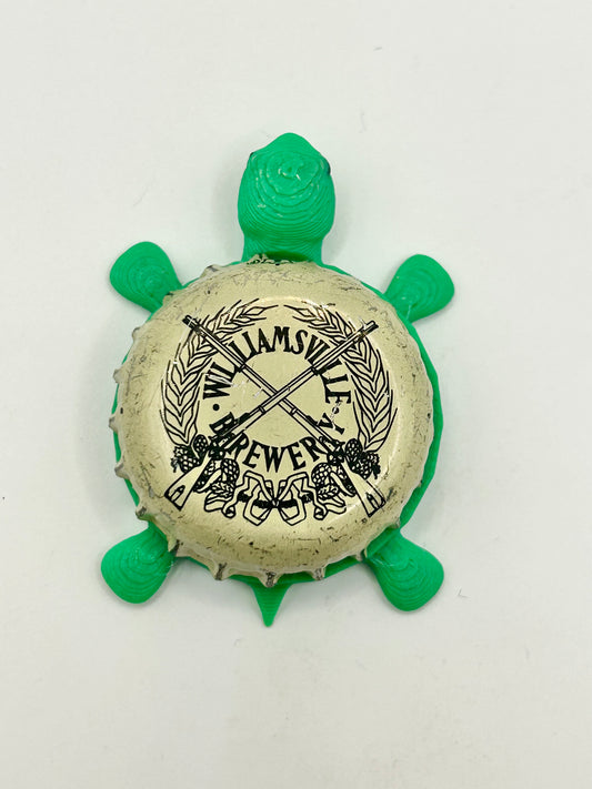 Williamsville Brewery - Bottle Cap Magnet Turtle