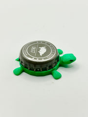 Whole Hog Brewing (Limited Edition) - Bottle Cap Magnet Turtle Shell Shocked Art