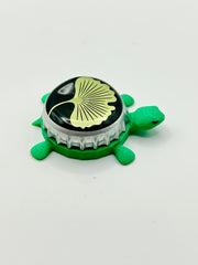 Perennial Artisan Ales - Bottle Cap Magnet Turtle Shell Shocked Art