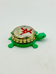 Acme (Vintage) - Bottle Cap Magnet Turtle Shell Shocked Art