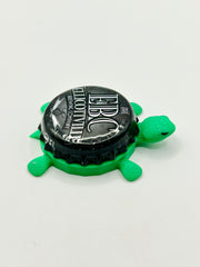 Ellicottville Brewing (EBC) - Bottle Cap Magnet Turtle Shell Shocked Art