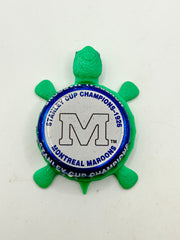 Montreal Maroons Stanley Cup Champions (1926) - Bottle Cap Magnet Turtle Shell Shocked Art