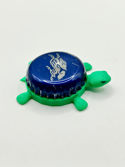 Kirin Beer (Mythical Logo) - Bottle Cap Magnet Turtle Shell Shocked Art