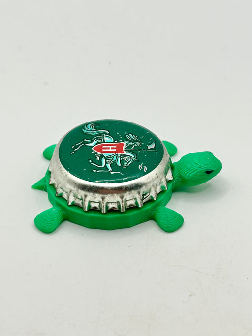 Holsten-Brauerei Brewing - Bottle Cap Magnet Turtle Shell Shocked Art
