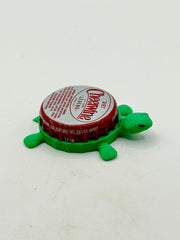 Diet Cheerwine Legends - Bottle Cap Magnet Turtle (Copy) Shell Shocked Art